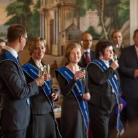 Apríl 2014 - Promócie absolventov MBA štúdia na CEMI v Břevnovskom kláštore